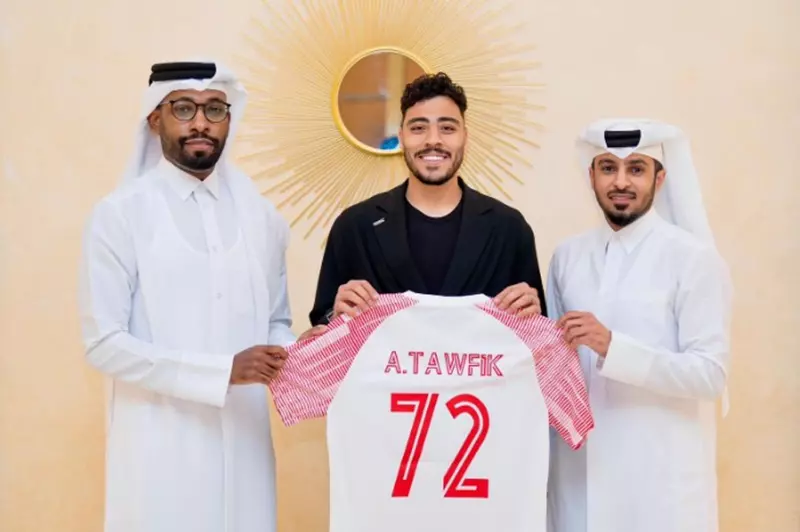 الشمال القطري يعلن عن إتمام صفقة أكرم توفيق برقم 72